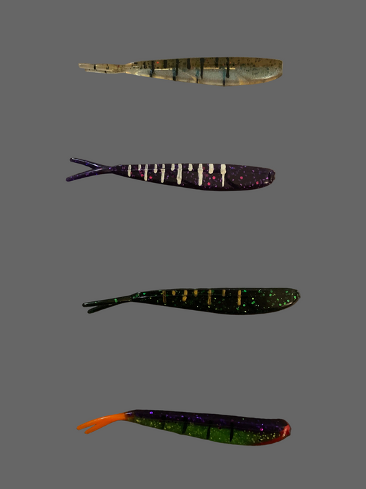 4” custom minnow